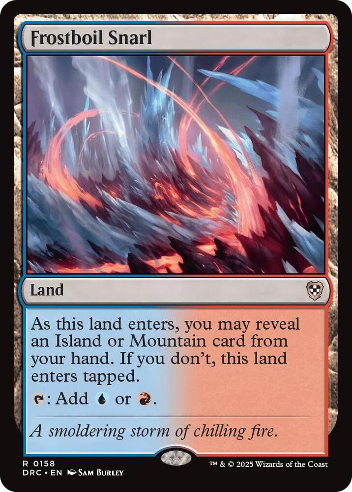 Frostboil Snarl [Commander: Aetherdrift - 158]