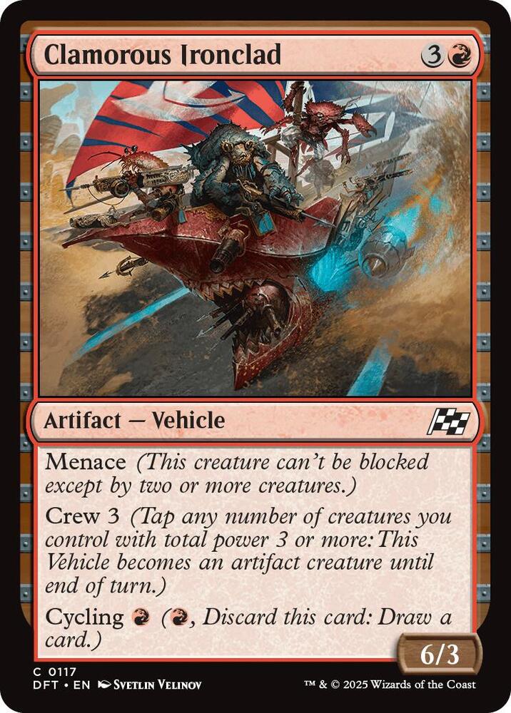 Clamorous Ironclad [Aetherdrift - 117]