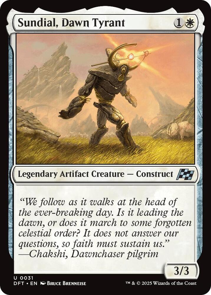 Sundial, Dawn Tyrant [Aetherdrift - 31]