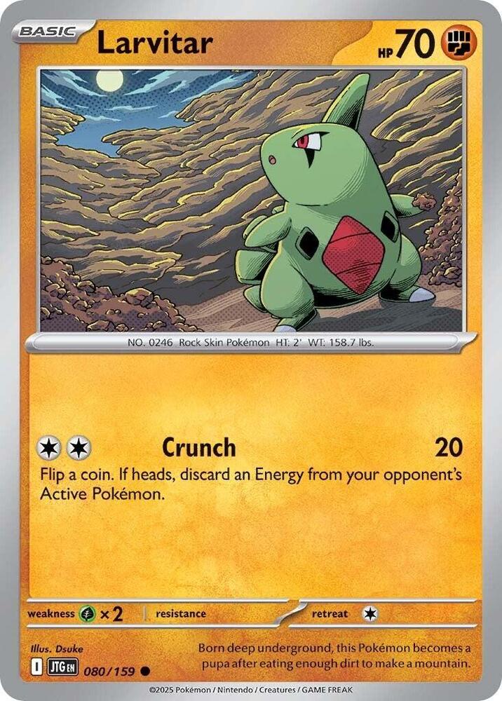 Larvitar [SV09: Journey Together - 080/159]