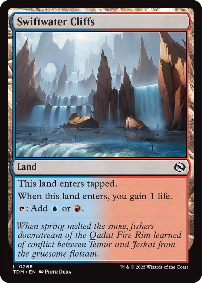 Swiftwater Cliffs [Tarkir: Dragonstorm - 268]