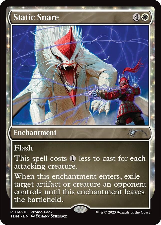 Static Snare [Promo Pack: Tarkir: Dragonstorm - 420]