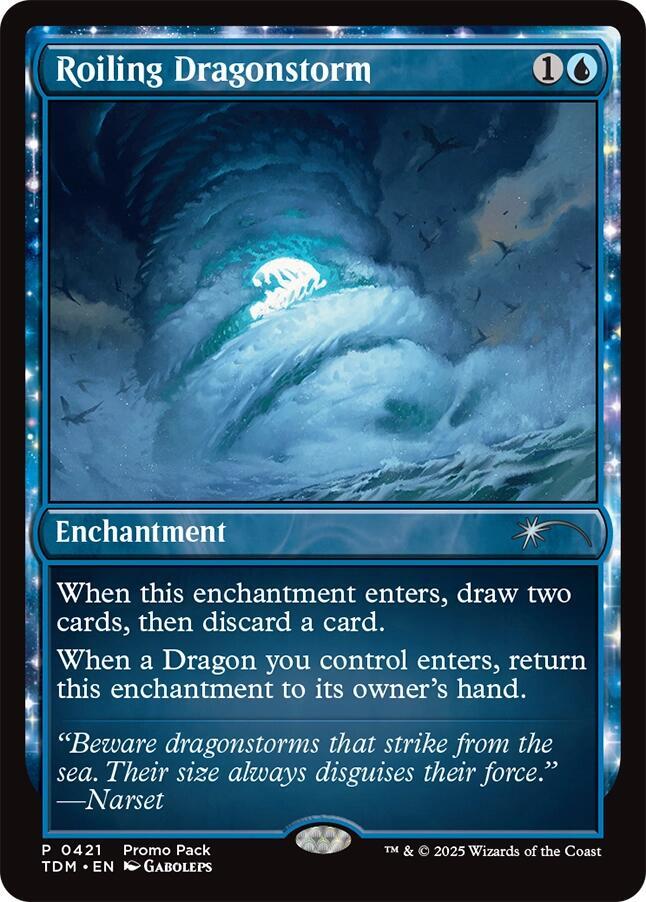 Roiling Dragonstorm [Promo Pack: Tarkir: Dragonstorm - 421]