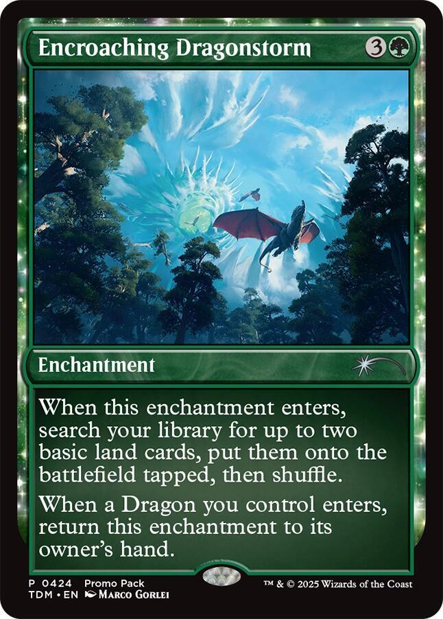 Encroaching Dragonstorm [Promo Pack: Tarkir: Dragonstorm - 424]