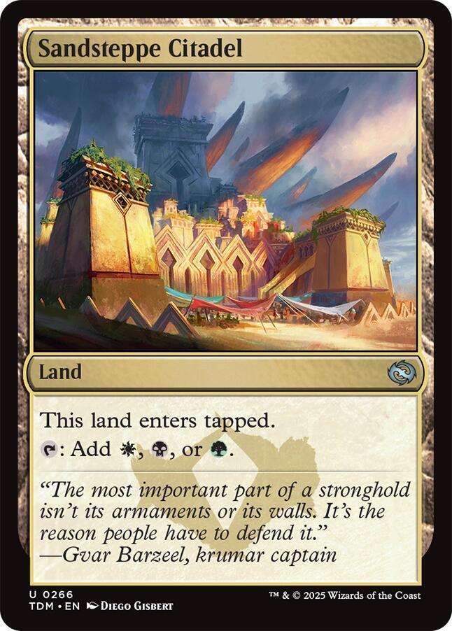 Sandsteppe Citadel [Tarkir: Dragonstorm - 266]