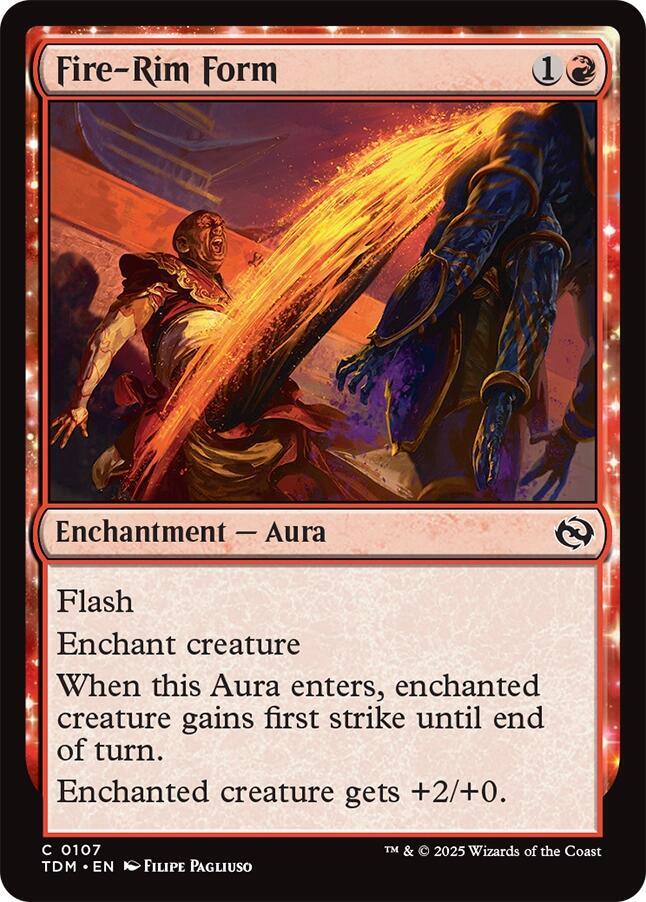 Fire-Rim Form [Tarkir: Dragonstorm - 107]