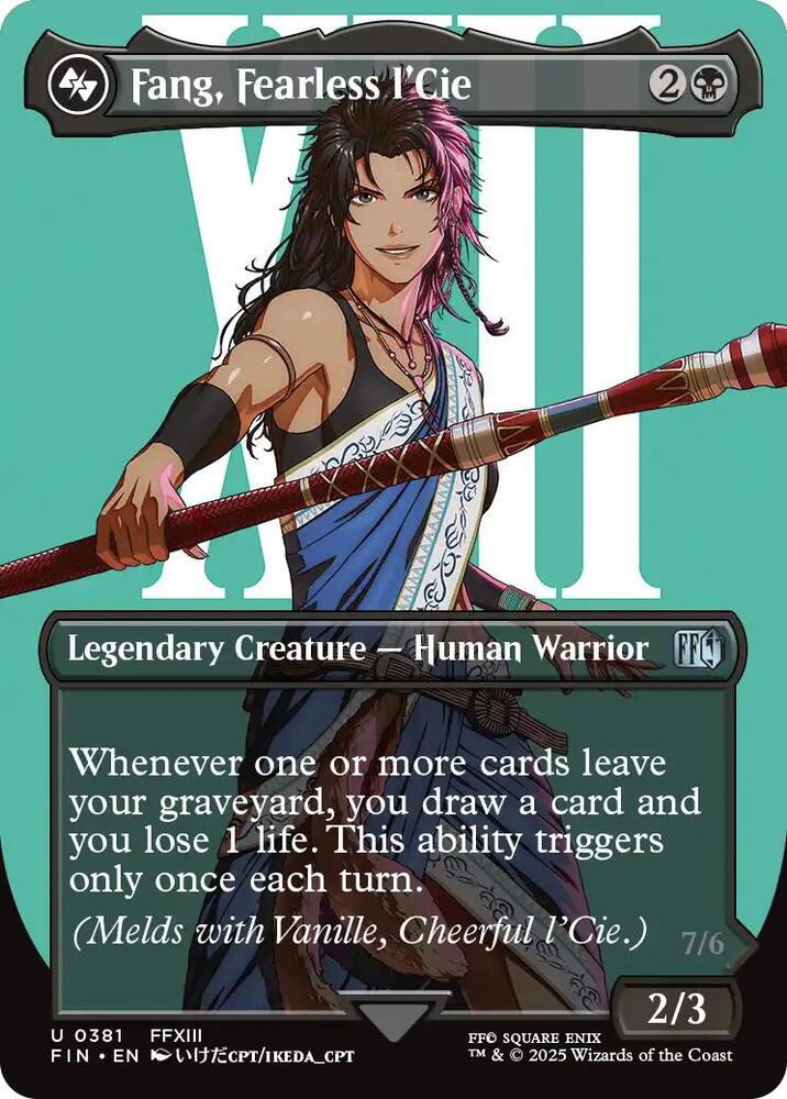 Fang, Fearless l'Cie (Borderless) [FINAL FANTASY - 381]