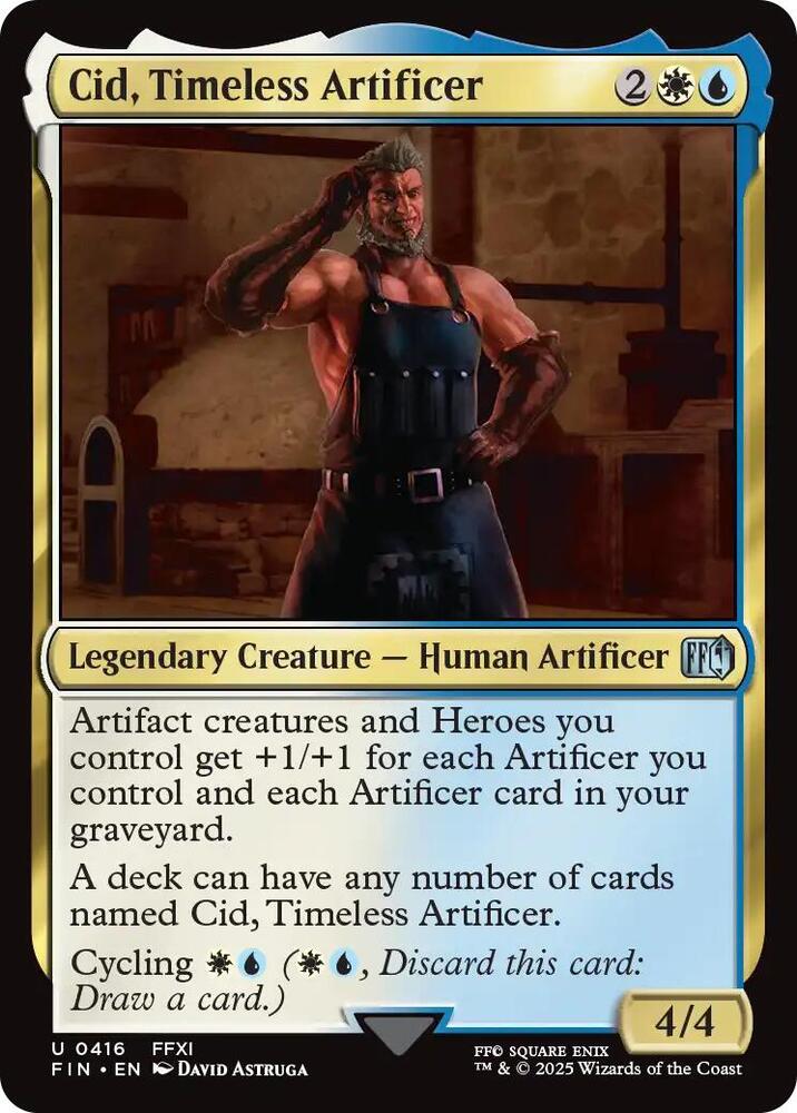 Cid, Timeless Artificer (0416) [FINAL FANTASY - 416]