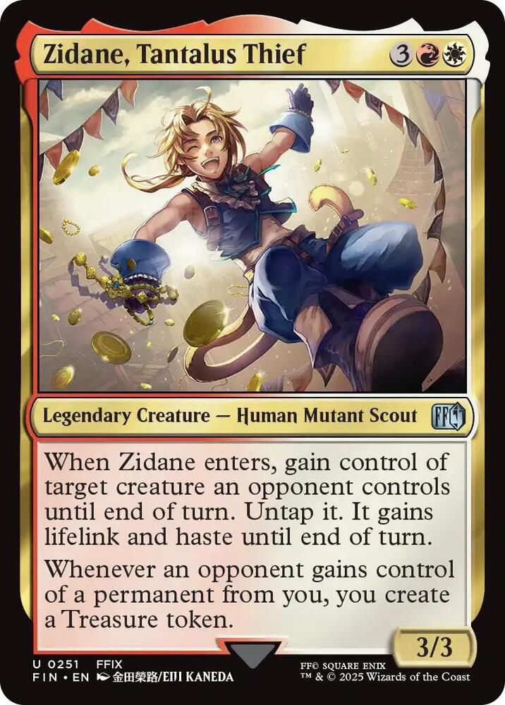 Zidane, Tantalus Thief [FINAL FANTASY - 251]