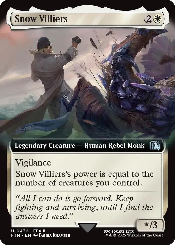 Snow Villiers (Extended Art) [FINAL FANTASY - 432]