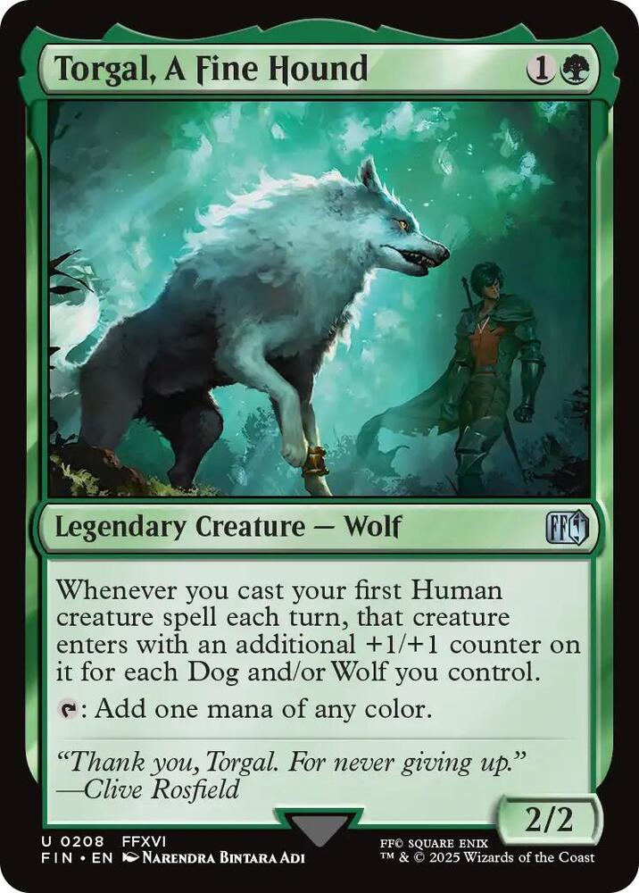 Torgal, A Fine Hound [FINAL FANTASY - 208]