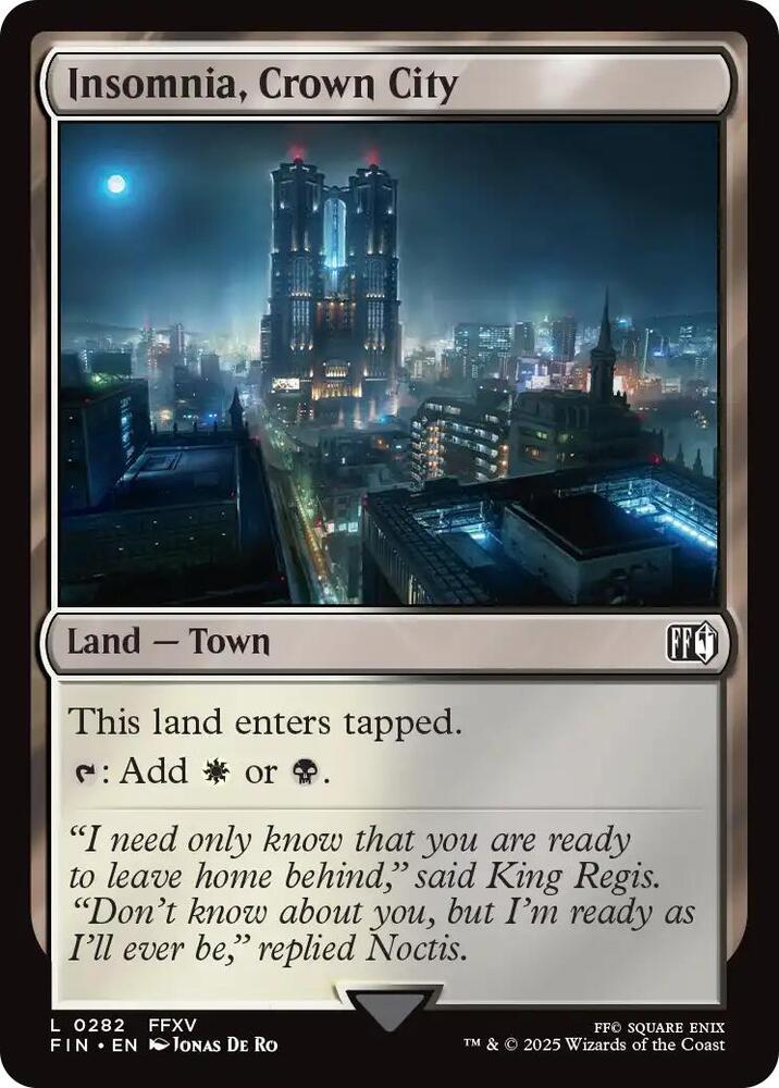 Insomnia, Crown City [FINAL FANTASY - 282]