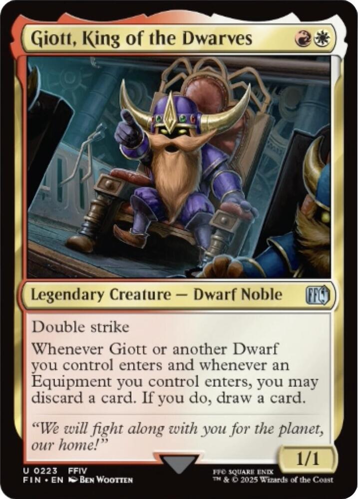 Giott, King of the Dwarves [FINAL FANTASY - 223]