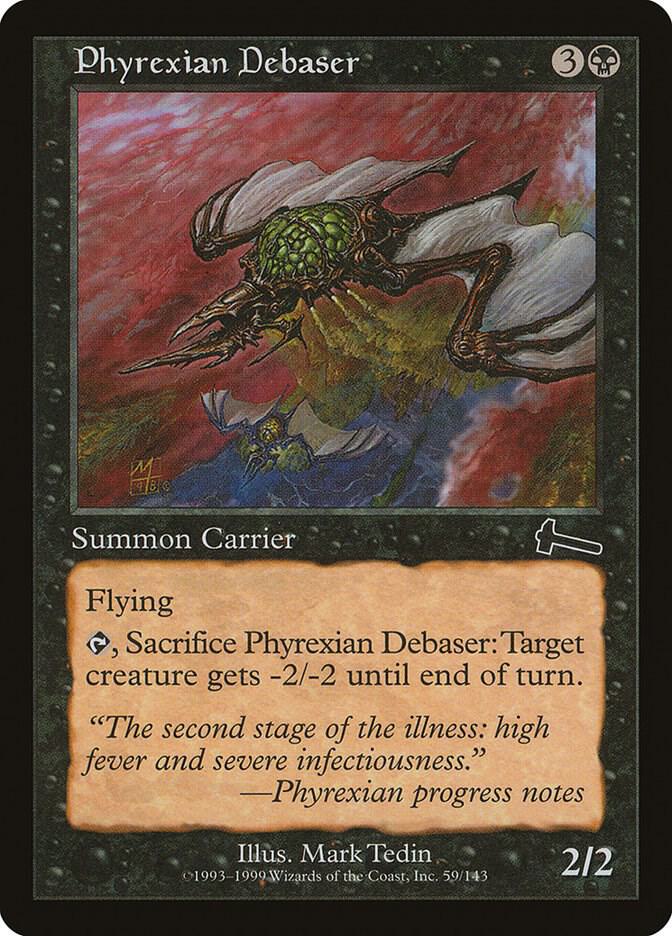 Phyrexian Debaser [Urza's Legacy - 59]