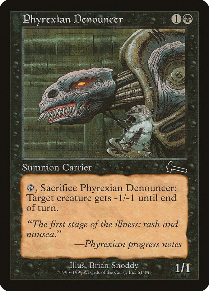 Phyrexian Denouncer [Urza's Legacy - 61]