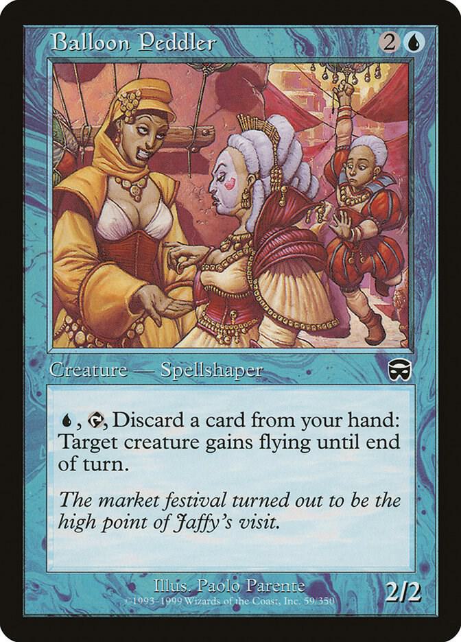 Balloon Peddler [Mercadian Masques - 59]