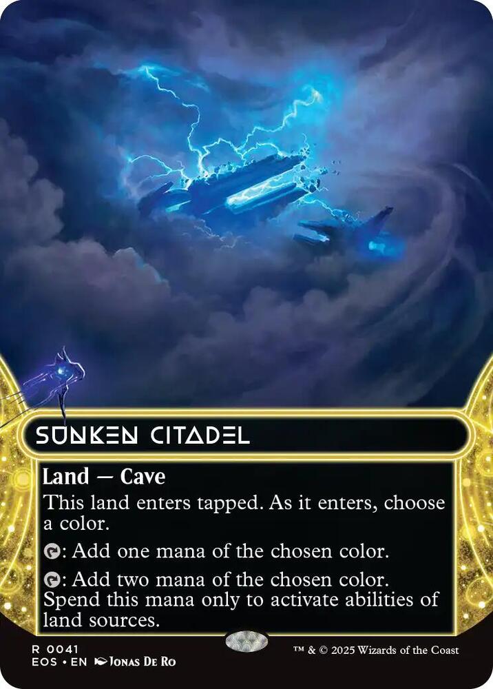 Sunken Citadel (0041) (Borderless) [Edge of Eternities: Stellar Sights - 41]