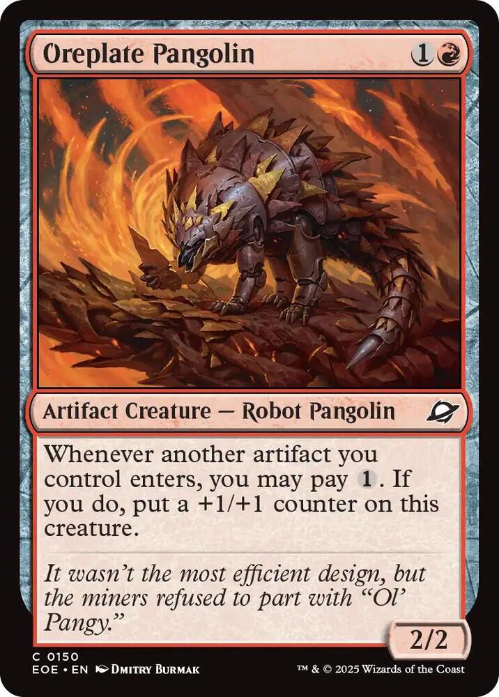 Oreplate Pangolin [Edge of Eternities - 150]