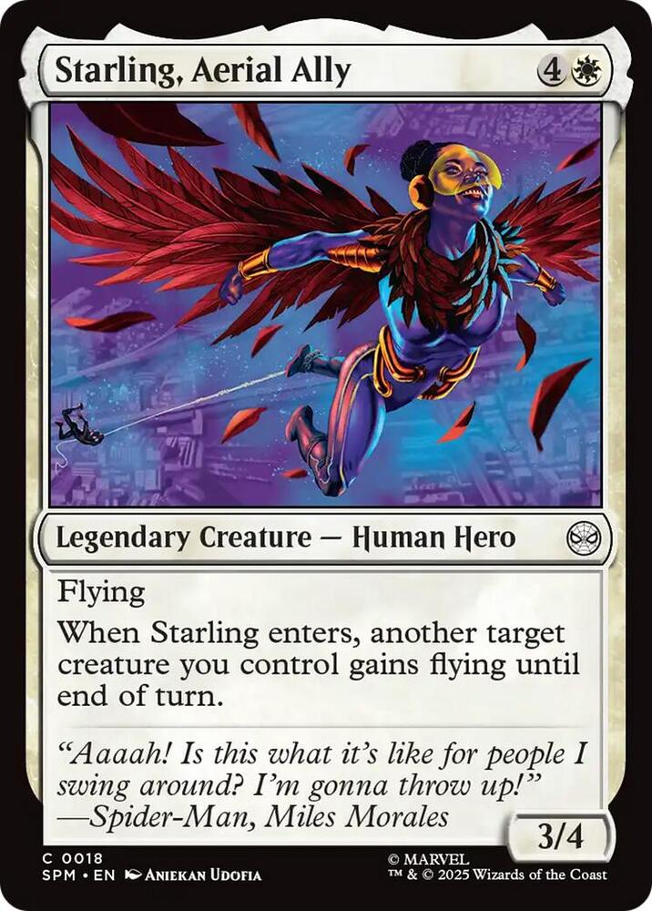Starling, Aerial Ally [Marvel's Spider-Man - 18]