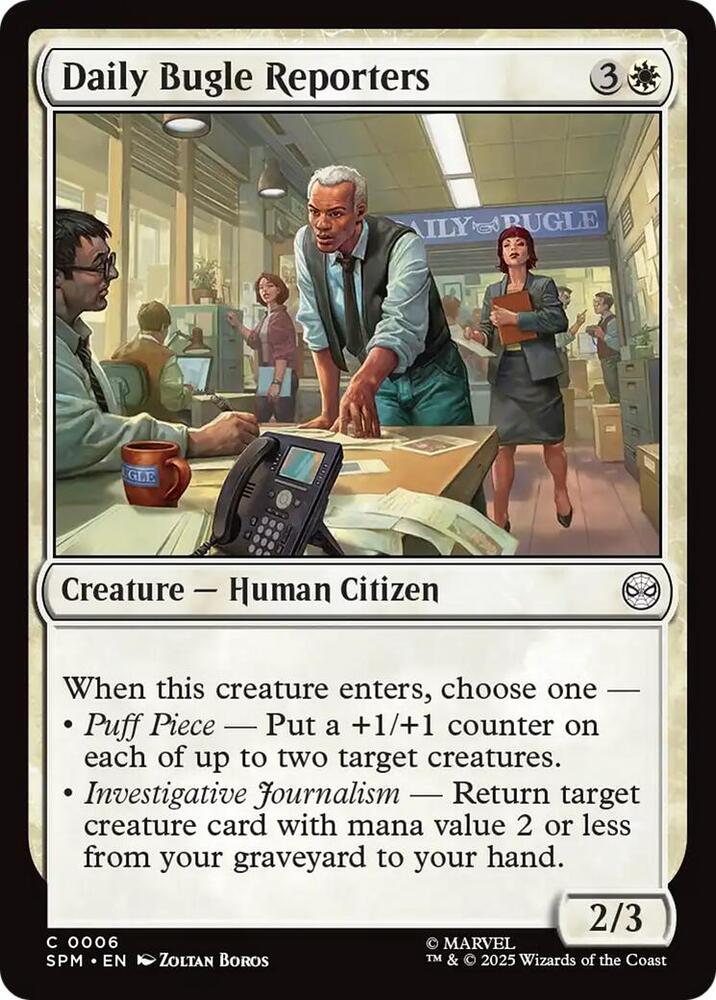 Daily Bugle Reporters [Marvel's Spider-Man - 6]