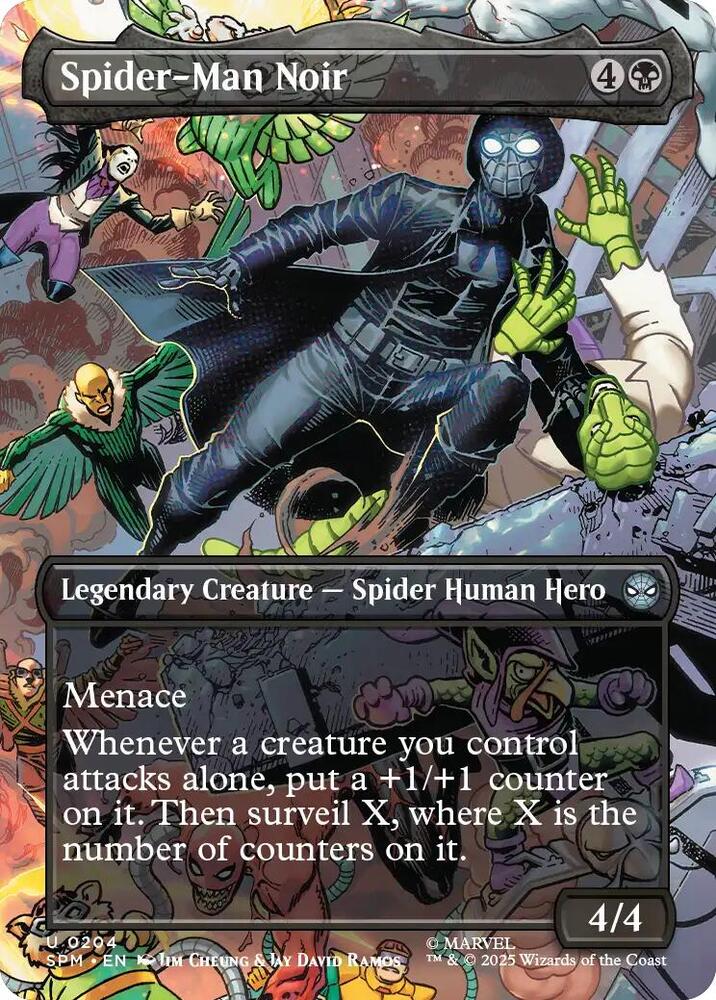Spider-Man Noir (Borderless) [Marvel's Spider-Man - 204]