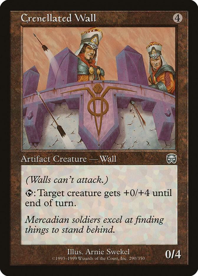 Crenellated Wall [Mercadian Masques - 290]