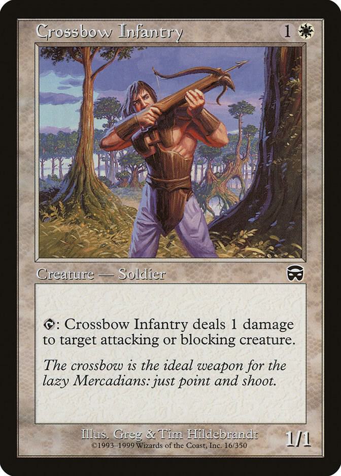 Crossbow Infantry [Mercadian Masques - 16]