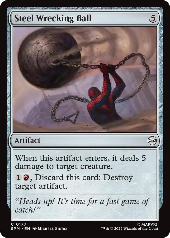 Steel Wrecking Ball [Marvel's Spider-Man - 177]