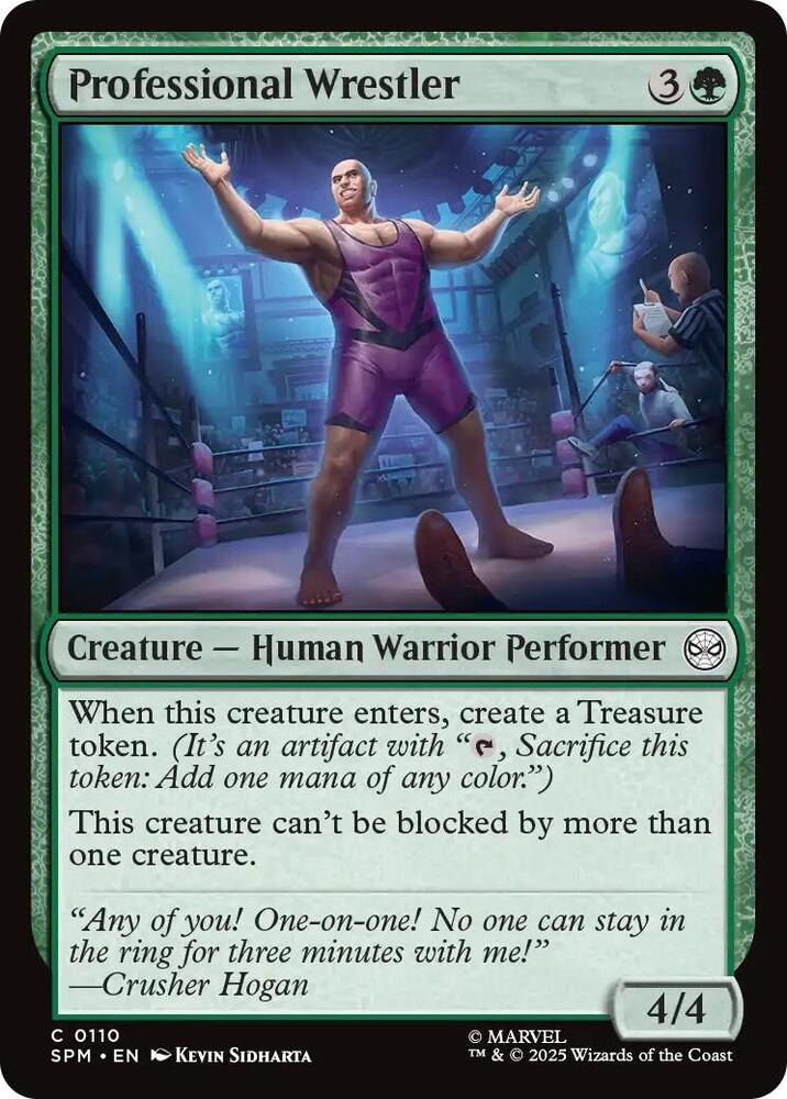 Professional Wrestler [Marvel's Spider-Man - 110]