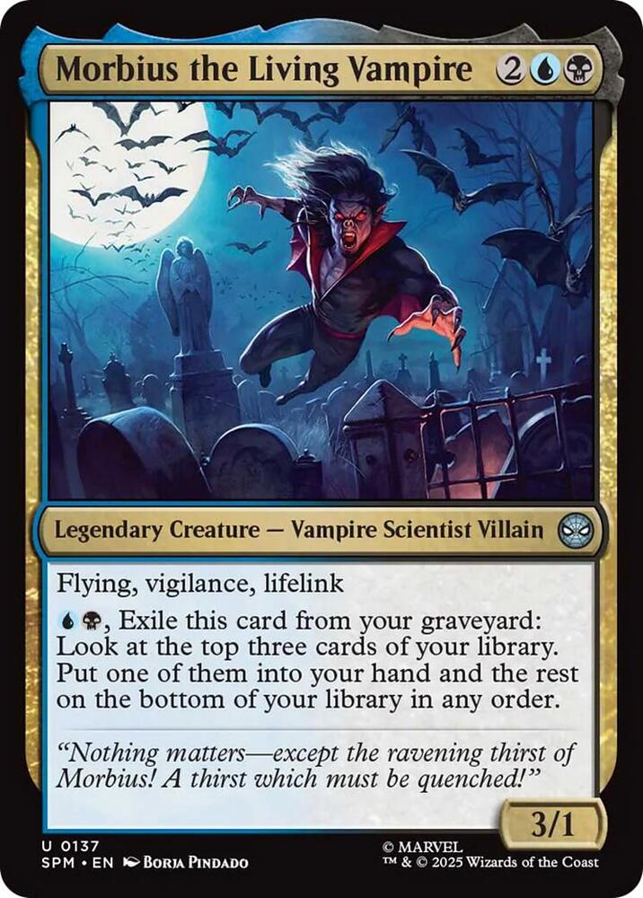 Morbius the Living Vampire [Marvel's Spider-Man - 137]