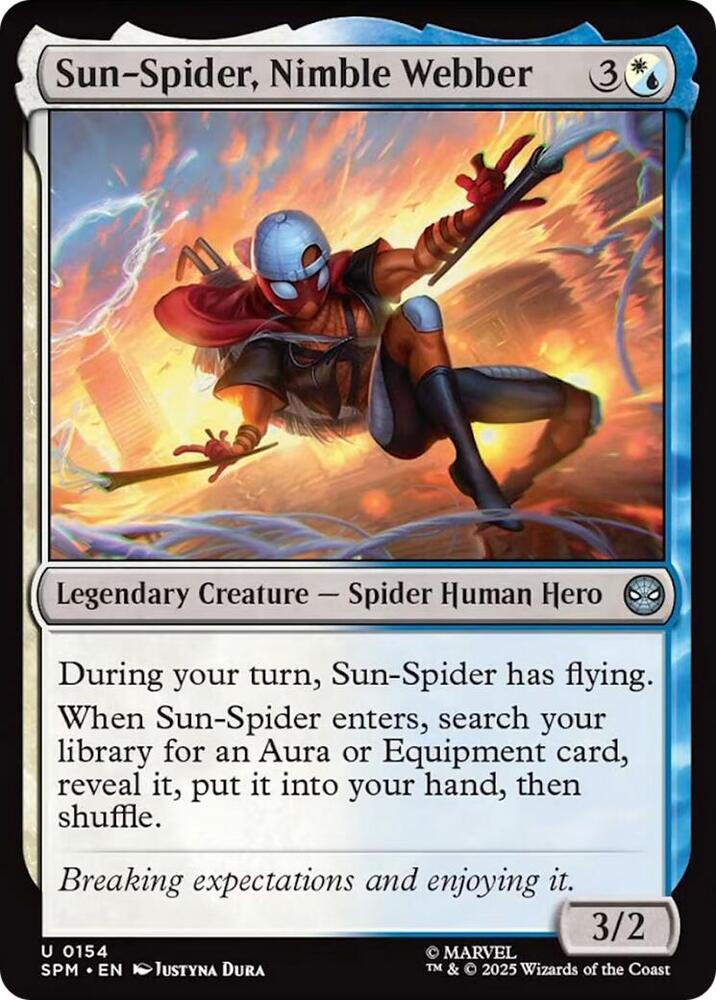 Sun-Spider, Nimble Webber [Marvel's Spider-Man - 154]