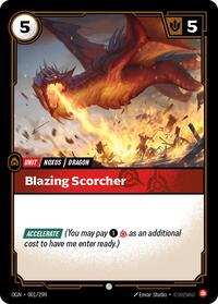 Blazing Scorcher [Origins - 001/298]