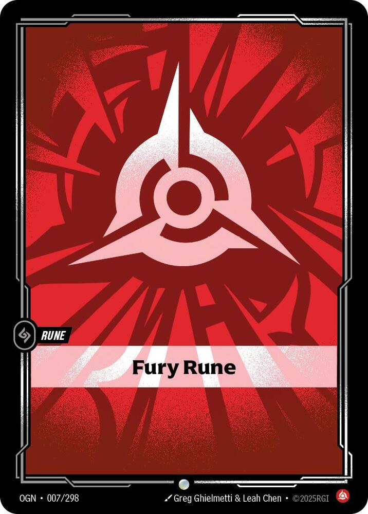 Fury Rune [Origins - 007/298]