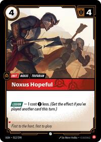 Noxus Hopeful [Origins - 012/298]