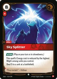 Sky Splitter [Origins - 014/298]