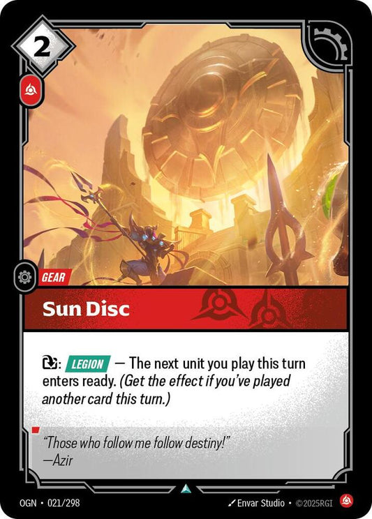 Sun Disc [Origins - 021/298]