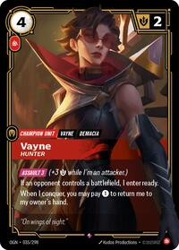 Vayne, Hunter [Origins - 035/298]