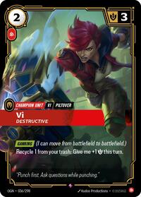 Vi, Destructive [Origins - 036/298]