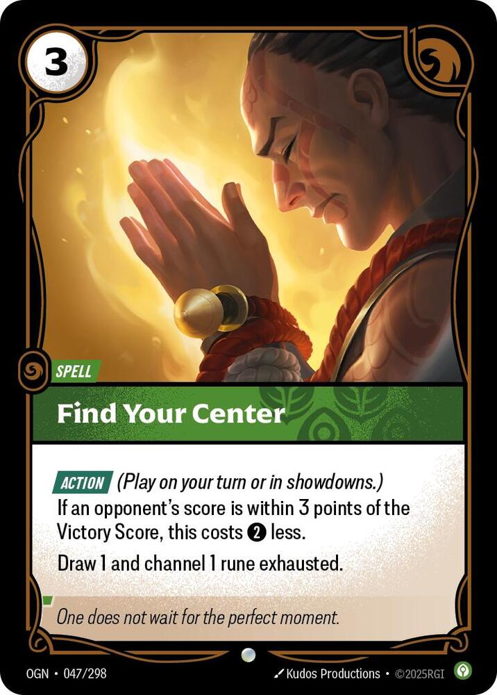 Find Your Center [Origins - 047/298]