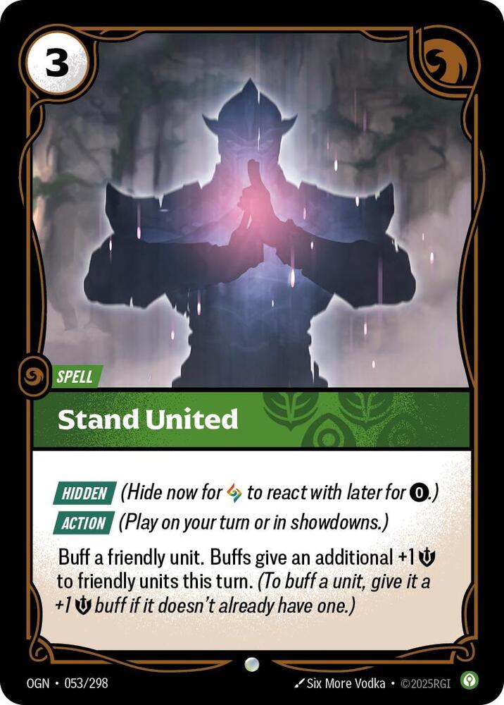Stand United [Origins - 053/298]