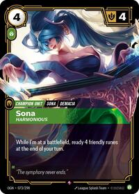 Sona, Harmonious [Origins - 073/298]