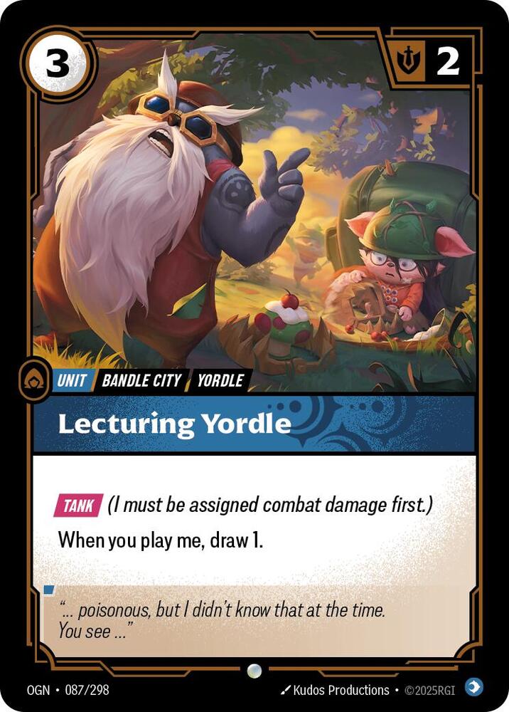 Lecturing Yordle [Origins - 087/298]