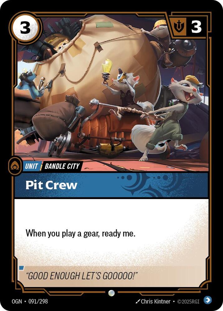 Pit Crew [Origins - 091/298]