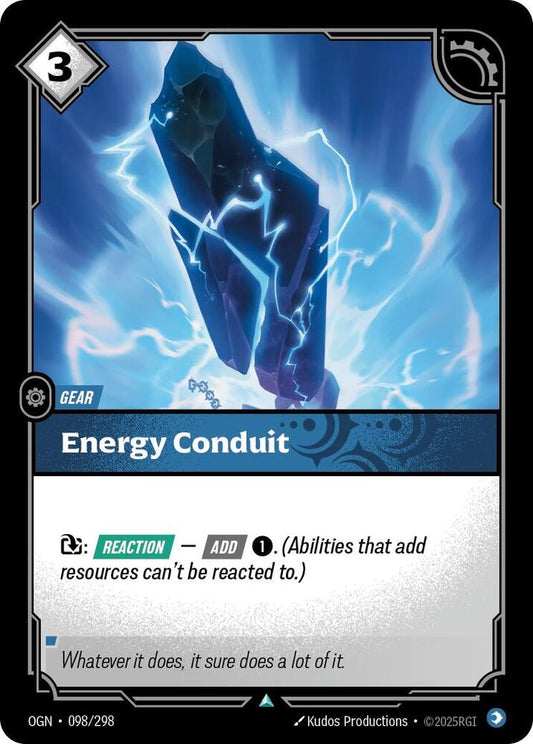 Energy Conduit [Origins - 098/298]