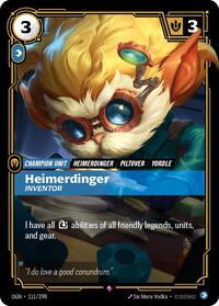 Heimerdinger, Inventor [Origins - 111/298]