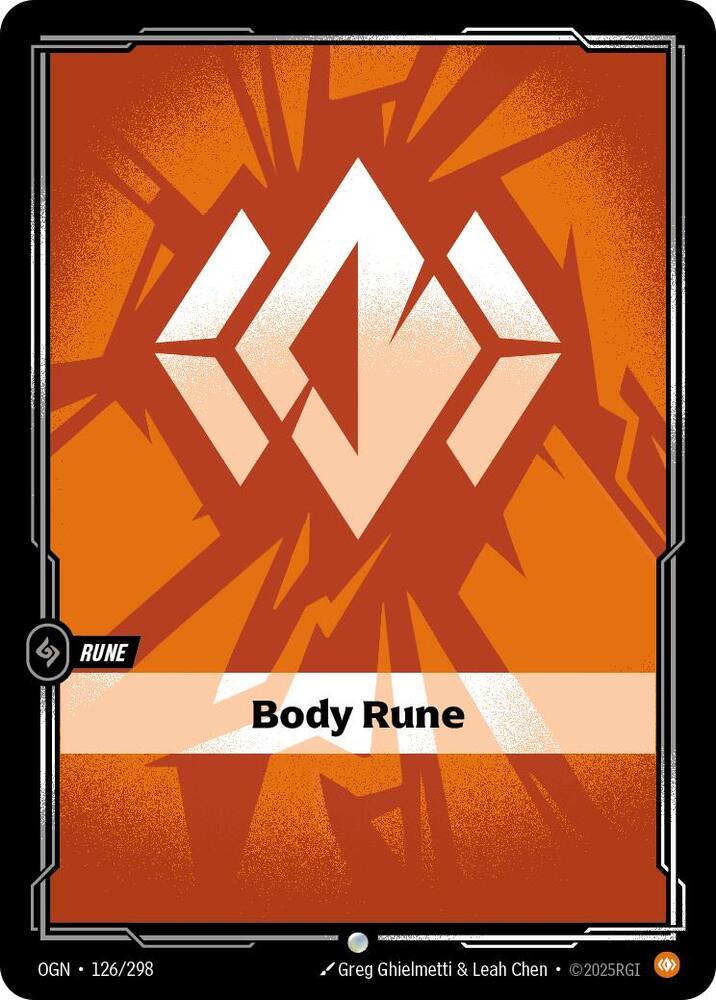 Body Rune [Origins - 126/298]