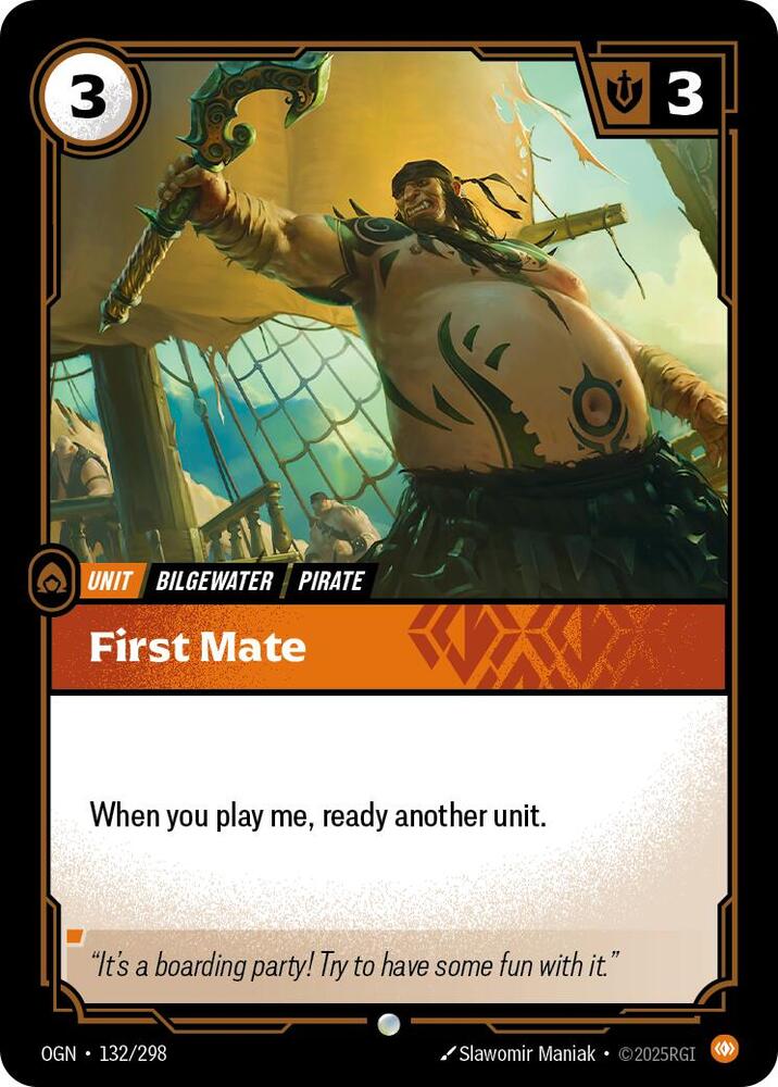 First Mate [Origins - 132/298]