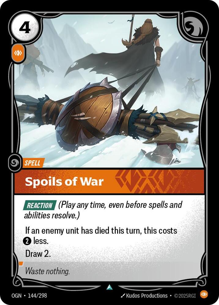 Spoils of War [Origins - 144/298]