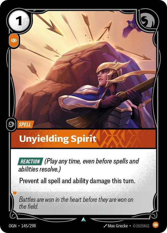 Unyielding Spirit [Origins - 145/298]