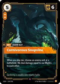 Carnivorous Snapvine [Origins - 149/298]